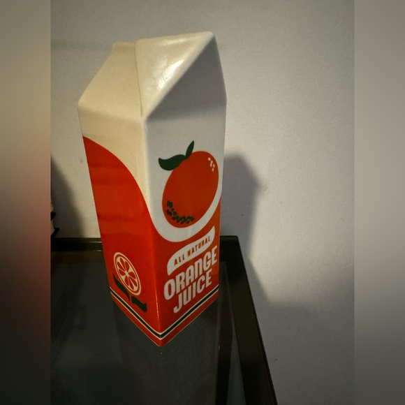 BAN.DO ~  RISE AND SHINE ORANGE JUICE VASE - Picture 2 of 5